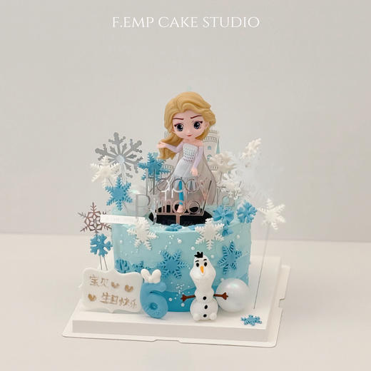 冰雪奇缘蛋糕 商品图0