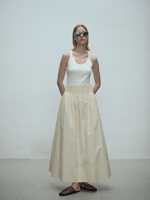 VC｜SS25115 Udo pleated skirt [半身裙 蜜桃色 ] 商品图2