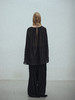 VC｜SS25138 Amani sheer gathered blouse [衬衫 黑 ] 商品缩略图2