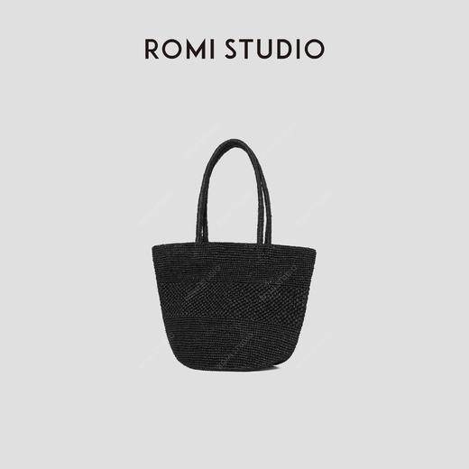 ROMI STUDIO“惬意自然”植物编织大容量托特包RWBRP31641 商品图2