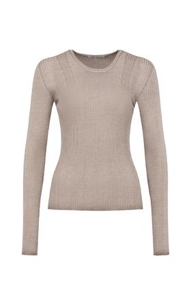 Frauenschuh - Avrildyed-Rb - Savannah - 女装 - 打底衫 - 羊毛色