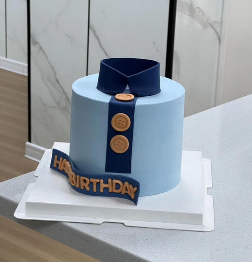 男士翻糖蛋糕 商品图0