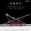 龙威唐刀  汉唐刀剑  龙泉沈广隆宝剑 一体刀剑传统宝剑  未开刃 商品缩略图1