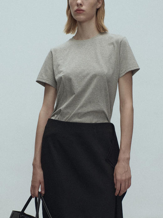 VC｜SS25163 Udo Tshirt [短袖上衣 白 / 卡其 ] 商品图0