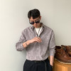 徐太浪竹节麻感轻薄透气男士衬衫长袖2025新款春季休闲高级感外套 商品缩略图1