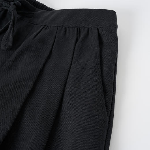 ROMI STUDIO“松弛自在”莱赛尔亚麻混纺松紧腰阔腿休闲裤 431K3085 商品图5