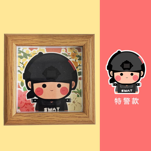 叱咤小警女神专属相框（3.5寸约9CM-9CM） 商品图5