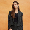 RE1A1斯尔丽25春季新款绣花绣亮片工艺箱式短款时尚搭配性强西装外套 商品缩略图4