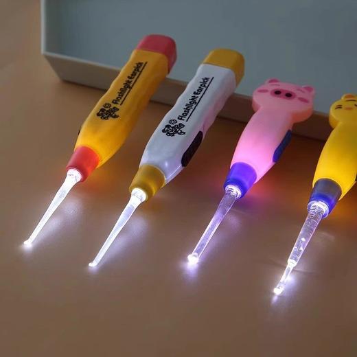 卡通采耳神器批发掏耳朵儿童发光掏耳地摊耳勺货源宝宝挖耳勺9600 商品图2