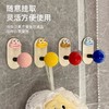 卫生间挂衣钩挂钩免打孔多巴胺承重毛巾无痕强力粘钩门后墙上粘胶 商品缩略图2