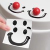 创意盖器卡通马桶笑脸家用掀小丑手提提盖器厕所盖板新款马桶防脏 商品缩略图4