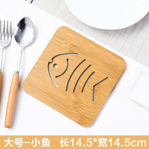 餐桌餐垫厨房防滑垫子垫碗木质杯垫镂空防烫卡通杯垫隔热垫锅垫茶 商品图3