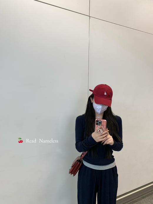 Read Nameless /假期拼色羊绒针织套装 藏青色 2025/2/24 商品图10