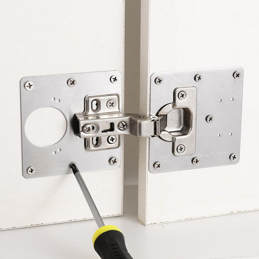 门合页板加固家用大号板垫修复板片加厚牢固铰链柜固定安装板修补 商品图3