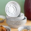 圆形专用鸡蛋花锡煲仔饭纸盒锡箔打包一次性纸盒锡粉丝盘纸碗甲烤 商品缩略图1