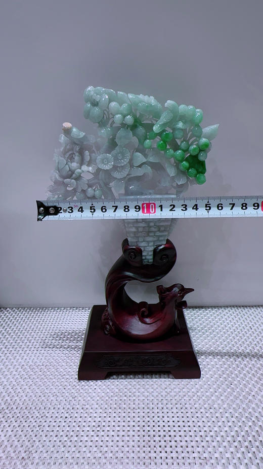 620872翡翠摆件【平安富贵】 商品图1