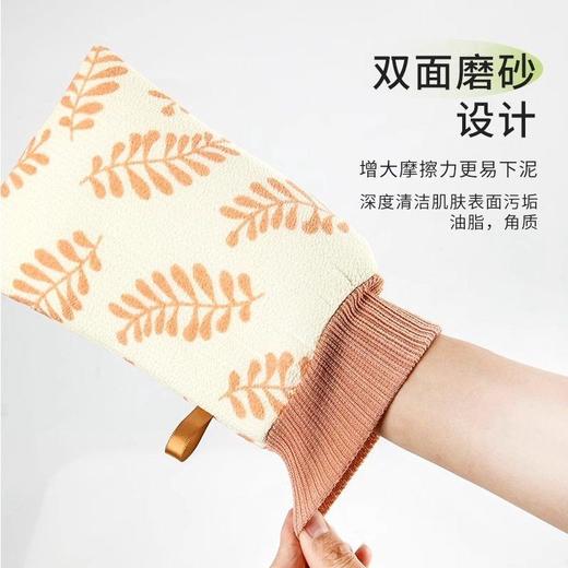 泥强力无痛神器洗澡搓巾搓搓澡巾家用搓女士灰搓背手套背新款双面 商品图1