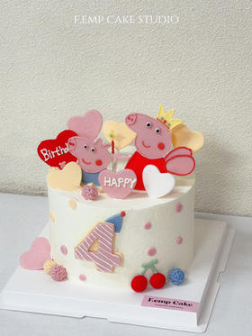 小猪佩奇蛋糕