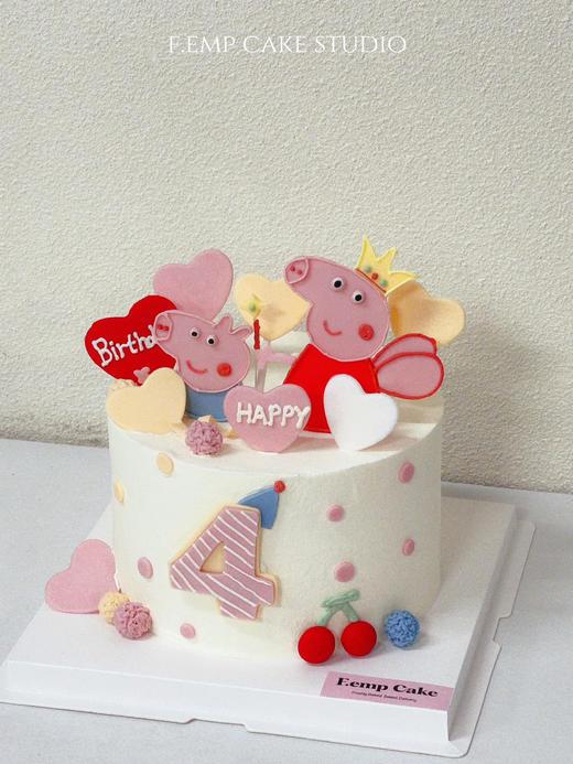 小猪佩奇蛋糕 商品图0