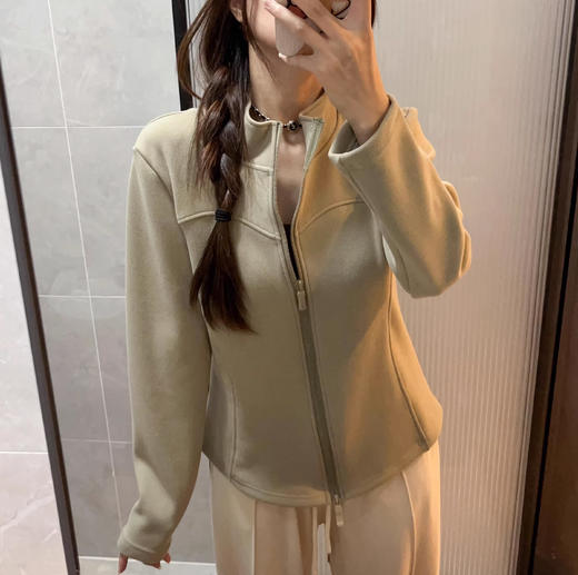 裁缝学苑AS425立领拉链拼接外套纸样女装修身百搭上衣样板打版裁剪 商品图8