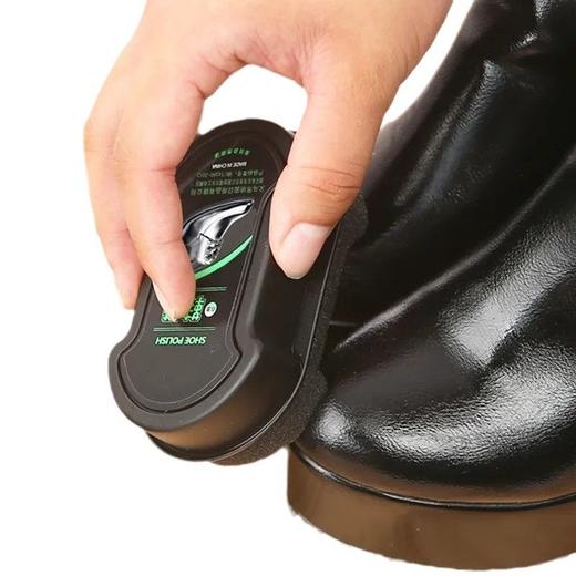 保养海绵无色一擦鞋蜡皮衣神器擦鞋皮鞋海绵鞋油鞋蜡即亮通用双面 商品图4