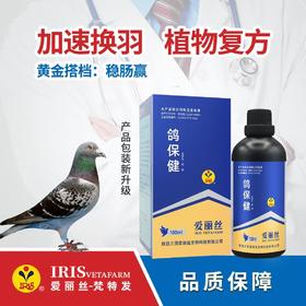 【鸽保健】100ml促进下羽鸽子药预防赛鸽信鸽毛滴虫球虫（爱丽丝鸽药）