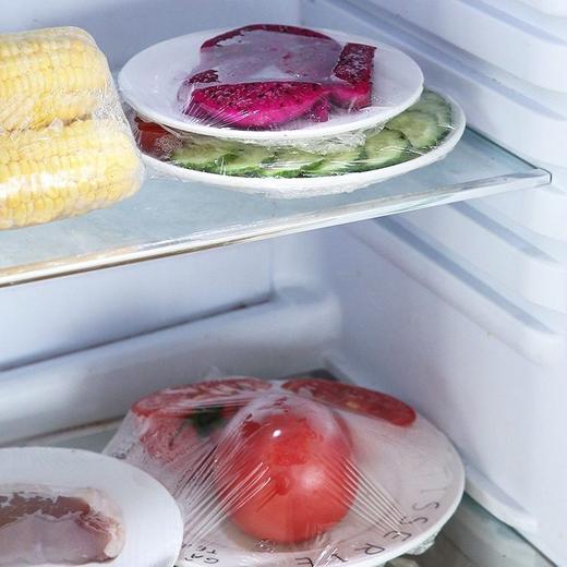 一次性冰箱膜装大卷食物食品经济保鲜膜冷藏包装蔬菜厨房家用水果 商品图3