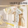 家用塑料专用挂衣架伸缩宝宝晾晒儿童小孩防滑可架小号婴儿撑衣架 商品缩略图1