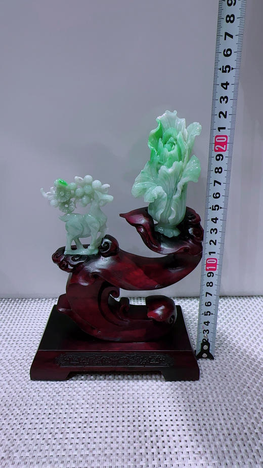 620870翡翠摆件【一路发财】 商品图0