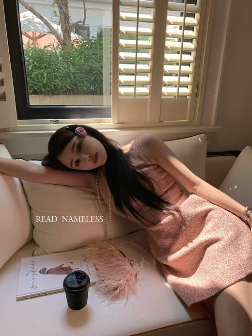 Read Nameless /法国进口粉色bling背心裙 2025/2/24 商品图6