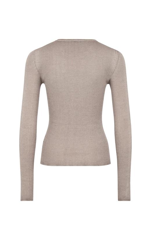 Frauenschuh - Avrildyed-Rb - Savannah - 女装 - 打底衫 - 羊毛色 商品图1