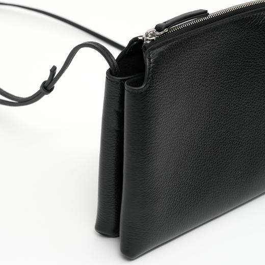 ROMI STUDIO“极简主义”100头层牛皮荔枝纹软皮斜跨小方包444LS002 商品图5