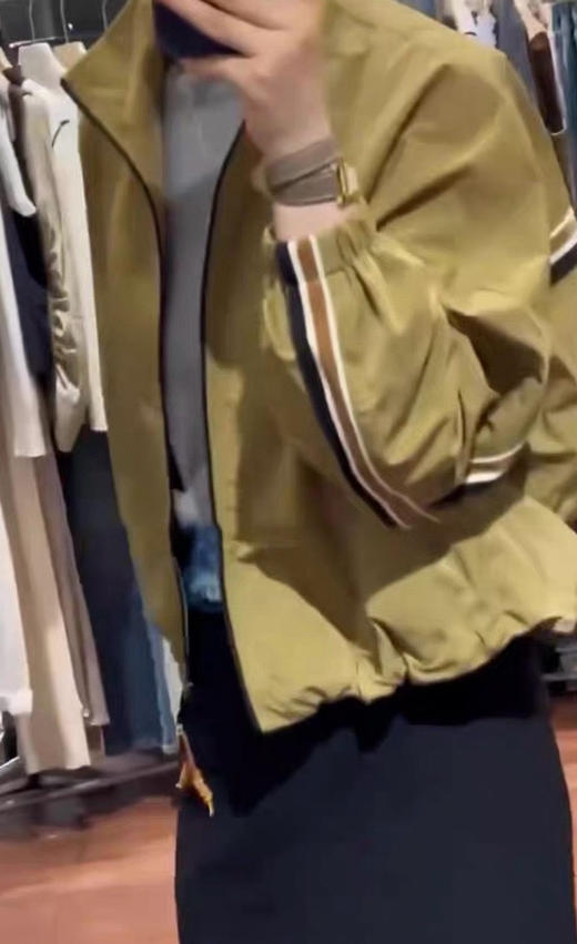 日单夹克。黑色。卡其黄色。自己备注号卖颜色。 商品图2