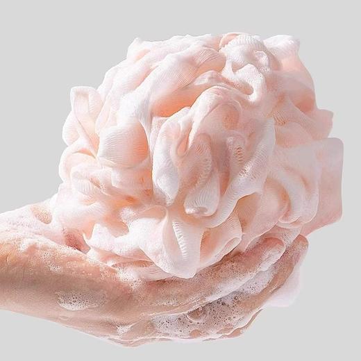 儿童成人沐浴用品60g散花搓球搓澡大号洗澡浴花浴球洗漱高档不背 商品图1