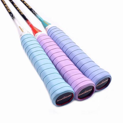 羽毛球奶胶手胶 无孔平面奶胶 超薄吸湿马卡龙色专业手胶 混色12个  吸汗防滑缠绕带握把手柄带 商品图3