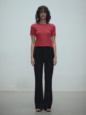 VC｜SS25128 Sora flared trousers [长裤 黑 / 白]