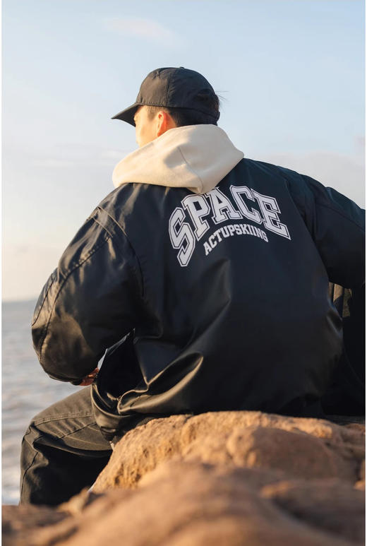 裁缝学苑MQ56新款外套男美式棒球服纸样男款飞行员夹克上衣服装样板 商品图4