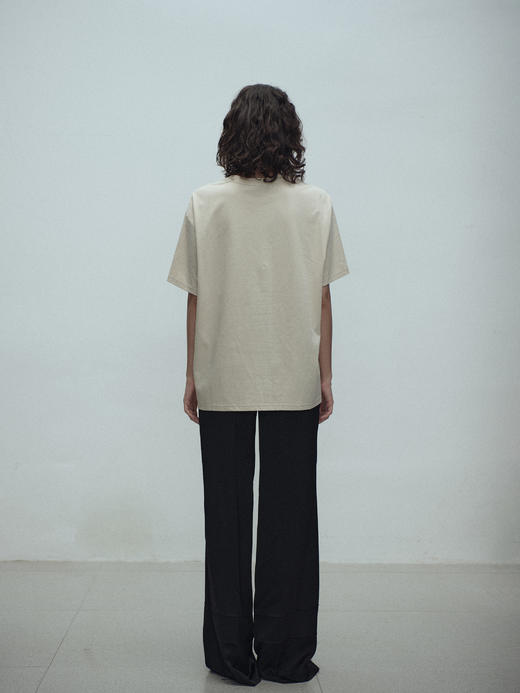 VC｜SS25064 Sora satin trousers [长裤 黑 / 白 ] 商品图1