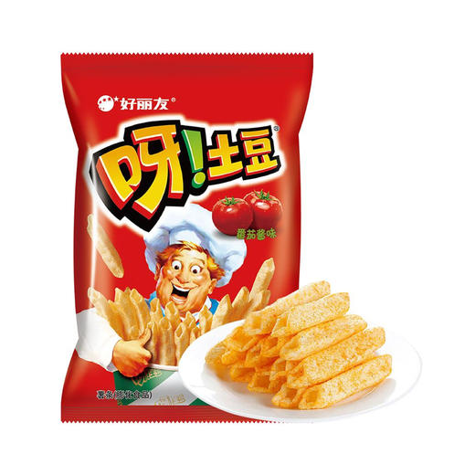好丽友 呀！土豆番茄味土豆薯条 70g 商品图0