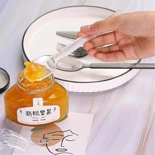 加厚西餐刀叉刀叉独立叉子套装甜品勺包装牛排一次性餐具蛋糕轻食 商品图3