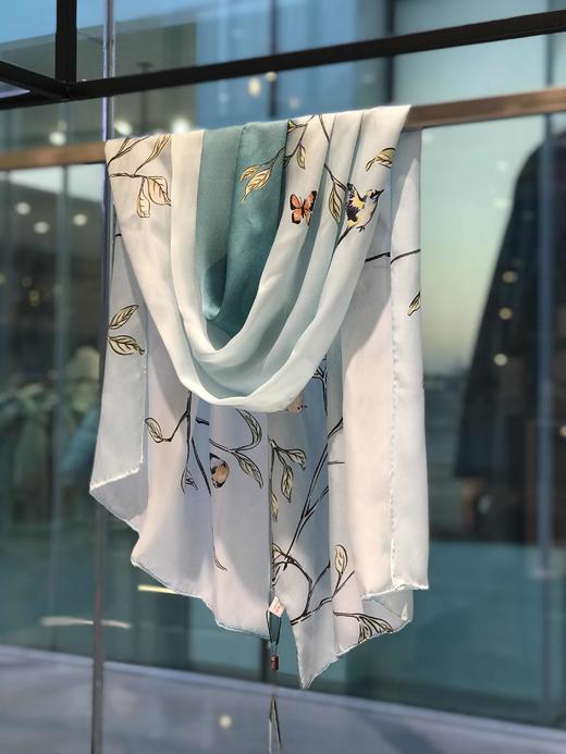 优品堂『花魁』桑蚕丝长巾 商品图5