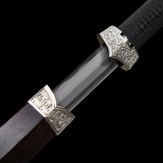 定胜汉剑 汉剑唐剑  乌兹钢 龙泉沈广隆宝剑 一体收藏宝剑 未开刃 商品图3