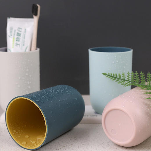 刷牙杯家用牙缸情侣杯子洗漱口杯杯牙桶创意牙刷简约可爱旅行便携 商品图2