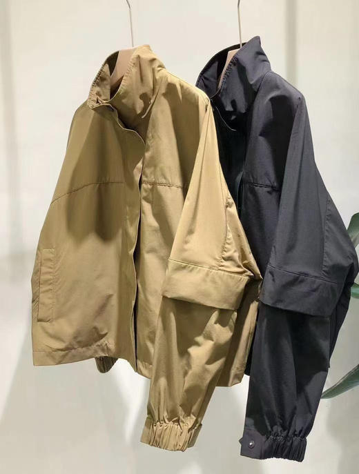 日单夹克。黑色。卡其黄色。自己备注号卖颜色。 商品图3