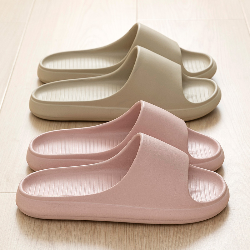 【盆底横条EVA拖鞋】无印EVA凉拖鞋家居拖夏季防水防滑踩屎感浴室皮纹拖