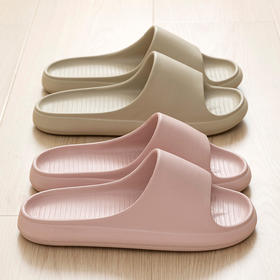 【盆底横条EVA拖鞋】无印EVA凉拖鞋家居拖夏季防水防滑踩屎感浴室皮纹拖