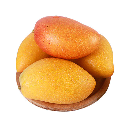 海南树上熟贵妃芒果 1箱约4斤装礼盒 皮薄核薄 多汁香甜 商品图2