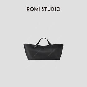 ROMI STUDIO“极简主义”100%牛皮 软皮大容量手提托特包 24SSB239