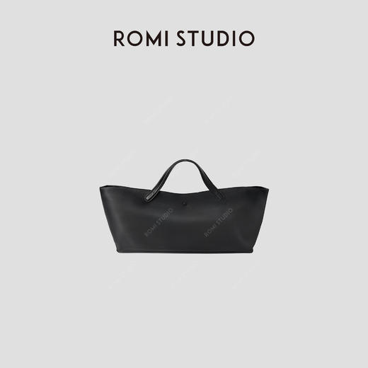 ROMI STUDIO“极简主义”100%牛皮 软皮大容量手提托特包 24SSB239 商品图0