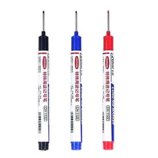 防水标记瓷砖油性多色笔长头速干2025新款笔木工深孔笔木板记号笔 商品图4